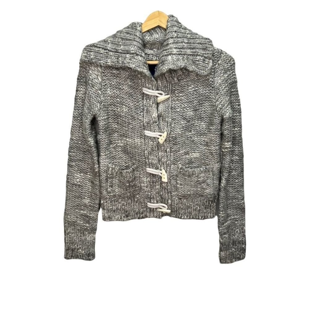 American Eagle Alpaca Wool Blend Knit Sweater Size XS Neutral